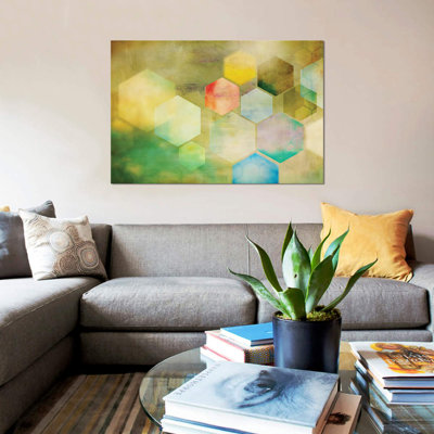 « nid d’abeilles i », impression sur toile