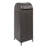 Darla All-Weather Wicker/Metal Swing Top Hideaway Outdoor Trash Can-103764164-103764167
