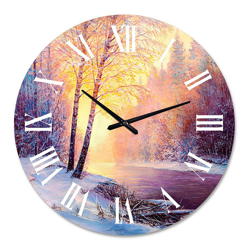 Horloge murale Lake House, Surdimensionné