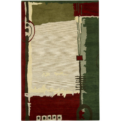 Rameriz Wool Abstract Indoor Rug