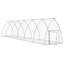 Cage à lapin argenté en acier galvanisé 41,3 po x 47,2 po-25361082