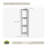 Ellie-Maye Teak Freestanding Bathroom Shelves