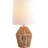 Delshire Wicker/Rattan Bedside Table Lamp