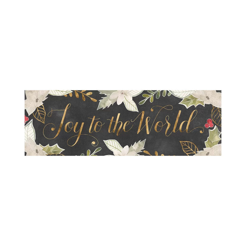 Gilded Christmas Collection D by Grace Popp - No Frame Panoramic Print on Canvas