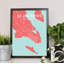 St. Andrews City Map - No Frame Print-1193861269