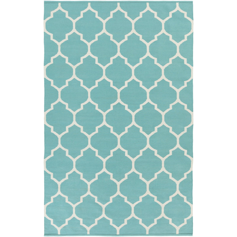 Bethy Cotton Geometric Indoor Rug, Rectangle 9' x 12'