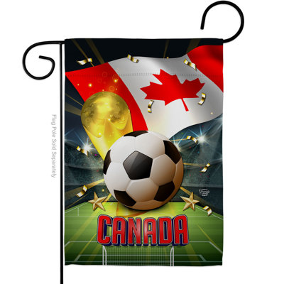 Drapeau de jardin en polyester Jashawn