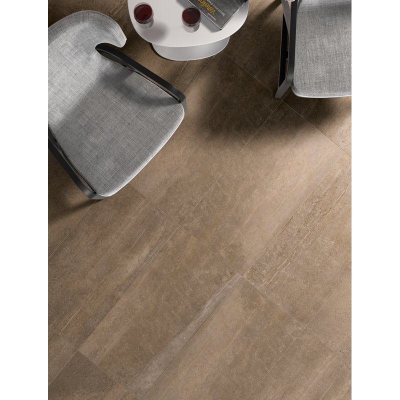 Uptown™ 12" x 3" Porcelain Bullnose Tile Trim in Hudson