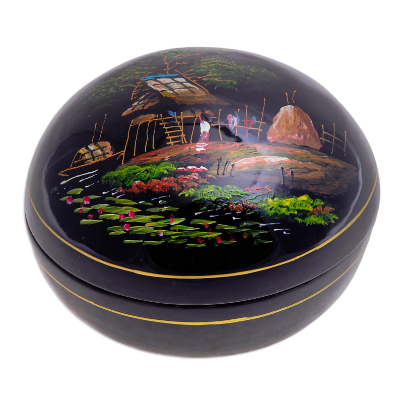 Handmade Solid Wood Decorative Box