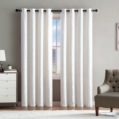 Panneau de rideau en jacquard tissé Sophie
