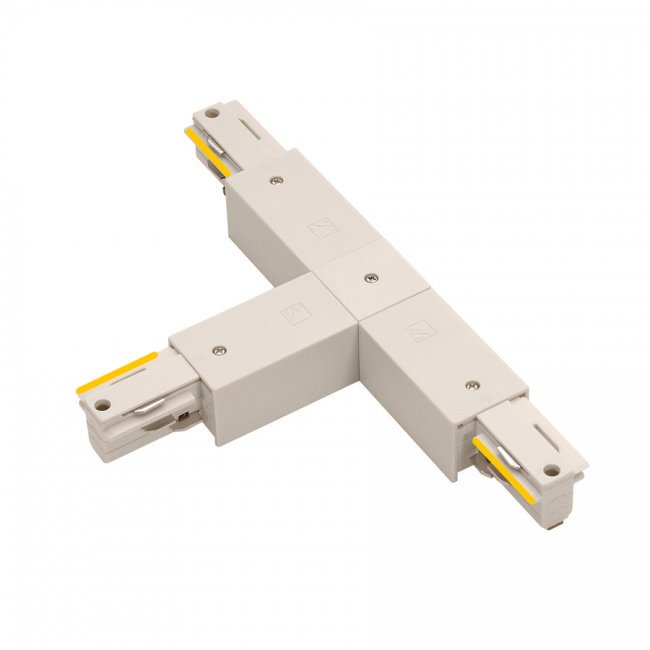 Right T Connector, White