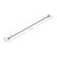 Jacarion Adjustable Overall Width x 1'' Diameter Single Curtain Rod-464092319