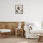 «Curving Boho Plants», art mural encadré sur toile flottante par Véronique Charron-348648897-348648896