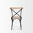 Tacony Solid Wood Cross back Side chair-93236320
