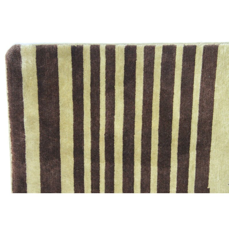 One-of-a-Kind 9'10" X 12' New Age Wool Area Rug in