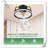 Museau Ceiling Fan with LED Lights