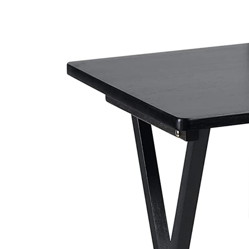 Table-plateau , Noir