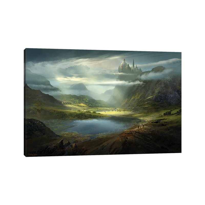 The Magocracy of Helinde 1 Piece Wrapped Canvas Wall Art, 20.32cm H x 30.48cm W x 1.905cm D