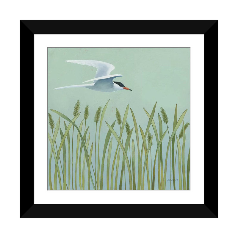 « free as a oiseau i », reproduction d’impression sur toile tendue, H 24 po x l 24 po x P 1 po, Papier d'art encadré noir