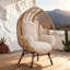 Balancelle de patio avec coussin Elegant-399564779