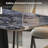 Luxurious Super Crystal Stone Dining Table Set-104470485