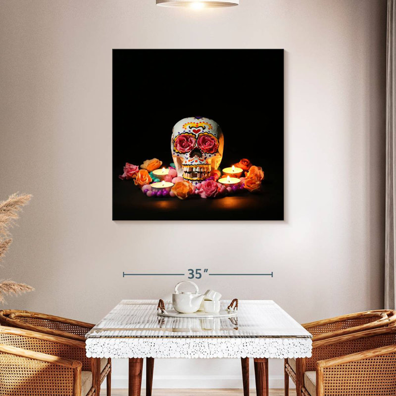 Lelend Dia De Los Muertos, H 39 po x l 39 po