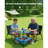 Folding Portable Camping Table Oxford Outdoor Picnic Square Table 4 Cup Holders