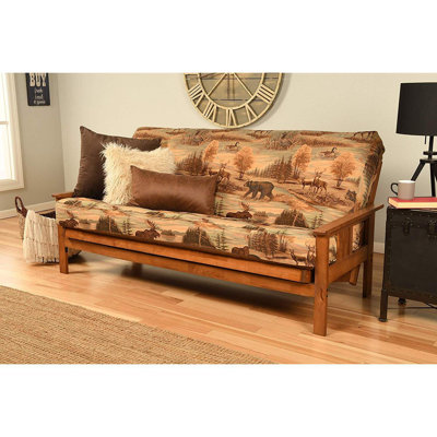 Monterey Frame/Barbados Finish/Suede Gray Mattress