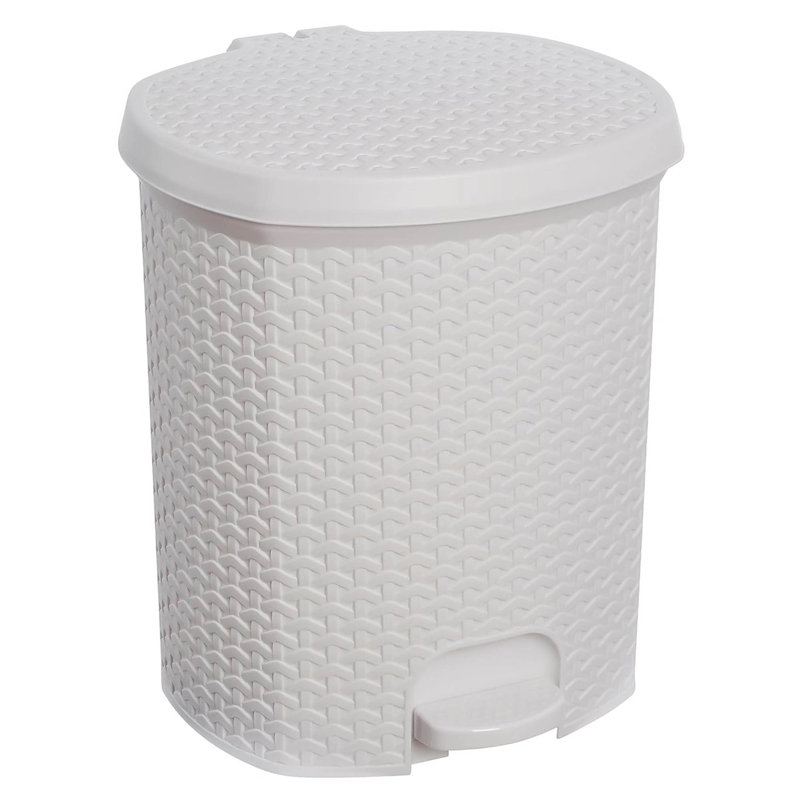 Pedal Waste Bin 21 Litre , White