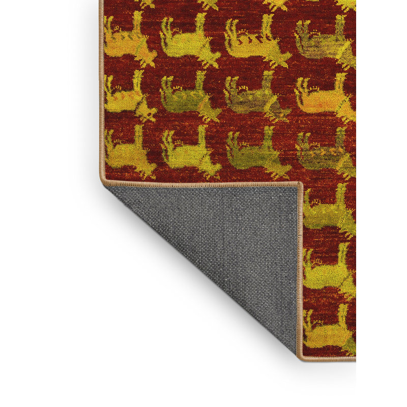 Tapis jaune, Rectangle 4 pi x 6 pi