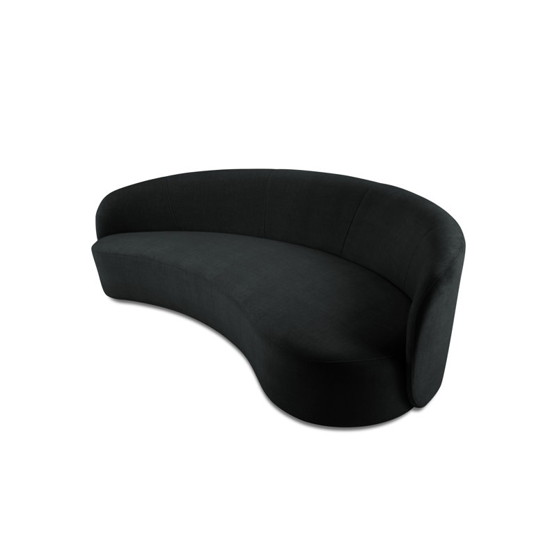 Vallonia 3 Seater Sofa, Black
