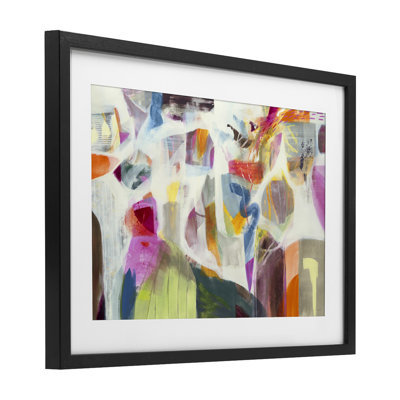 «Eclectic Energetic Expression», reproduction sous verre encadrée, conception de Jill Martin