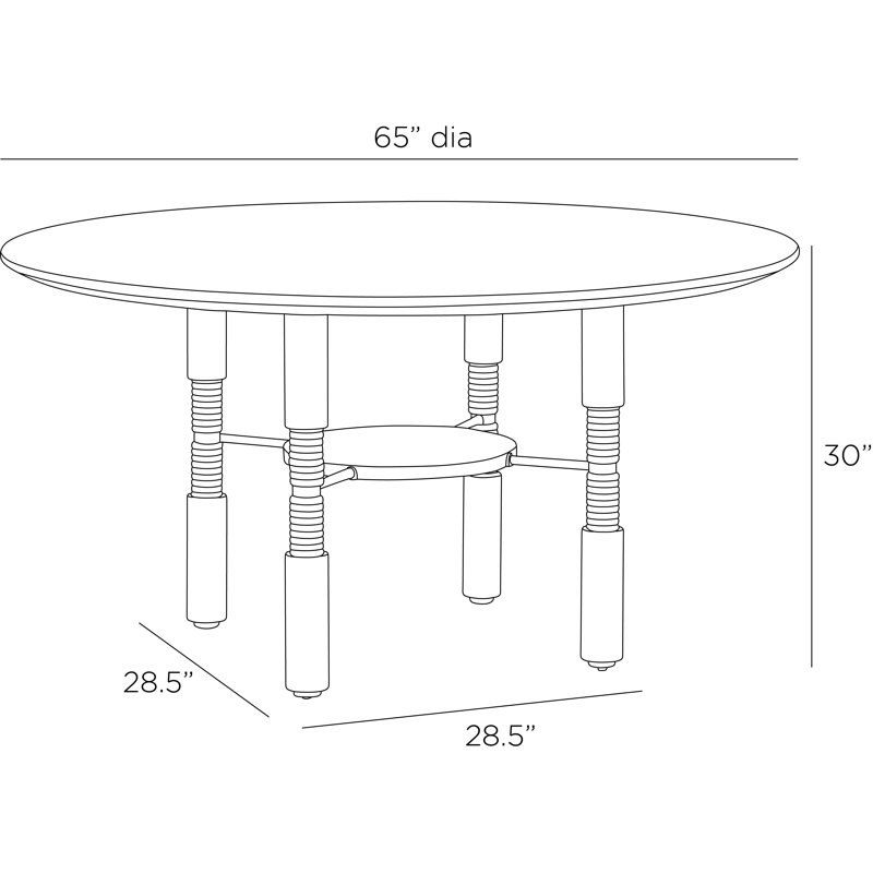 Heger Round Dining Table