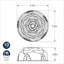 Nordic Ware Non-Stick Round Rose Pan