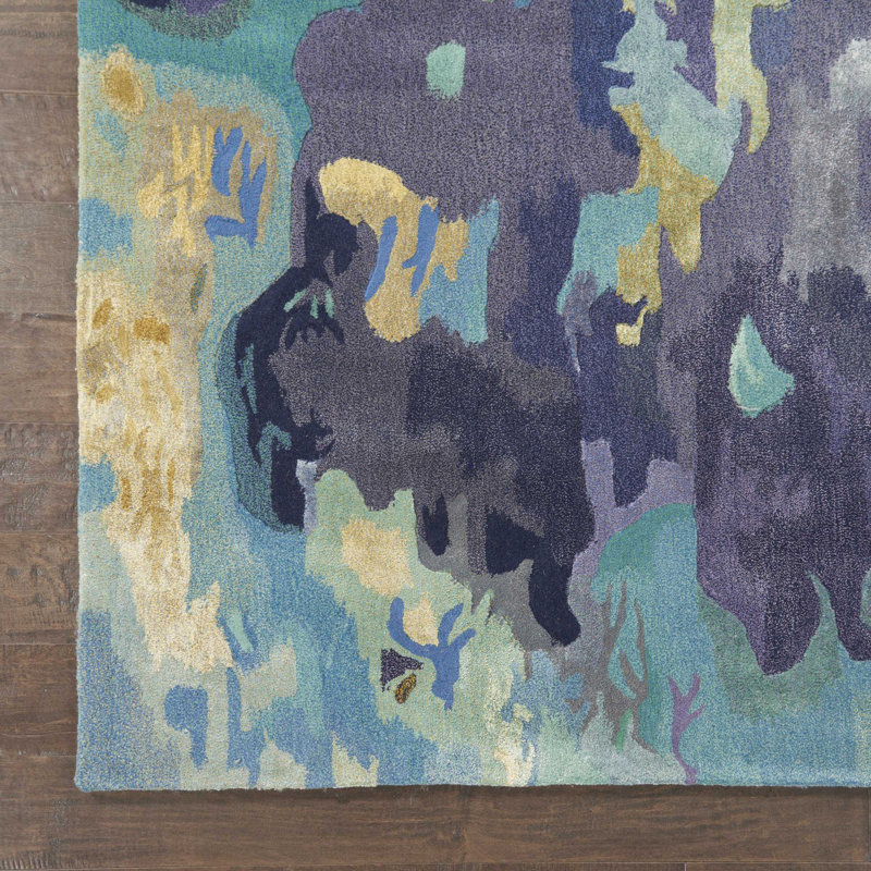 Prismatic Abstract Indoor Rug, Rectangle 3'9" x 5'9"