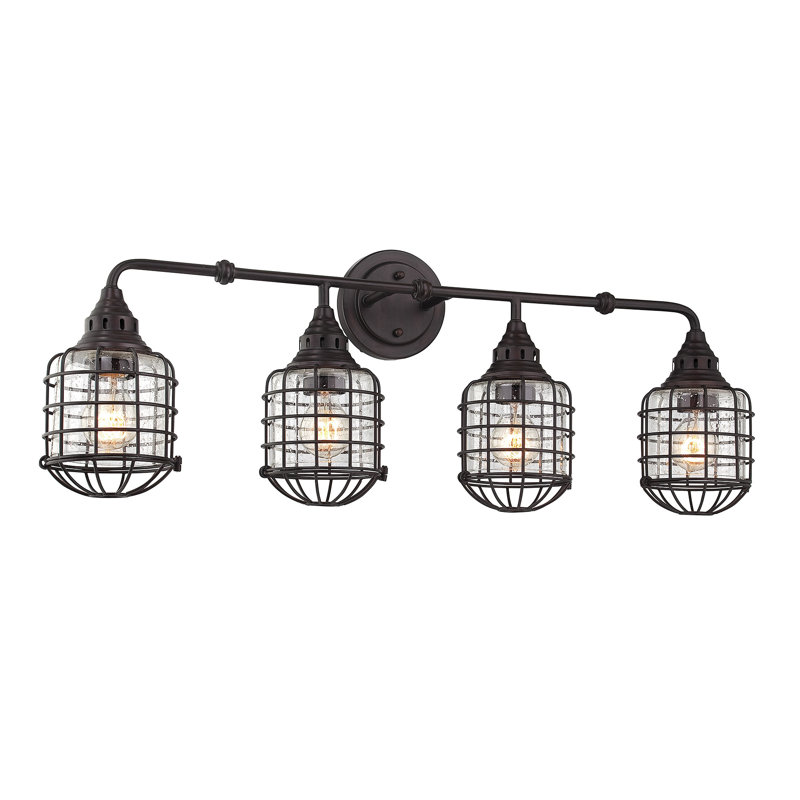 Detrick Vanity Light, Bronze anglais