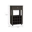 Armoire à vin 1 tiroir 12 bouteilles Espresso Carbone-877816978