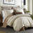 Kenya Modern & Contemporary Jacquard Chevron Duvet Cover-124984065