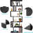 6-tier Open Bookcase Shelves Set, Modern Modular Storage Units For Living Room, Bed Bedroom, Or Office-1773166693