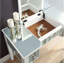 Ensemble coiffeuse avec tabouret et miroir Salyer-535590351