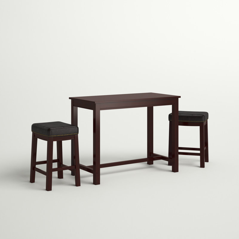 Arlyce 2 - Person Solid Wood Solid Wood Top Four Leg Dining Set