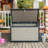 24.4 CUFT. Outdoor Solid Wood Storage Bin and Pet Food Storage Container
