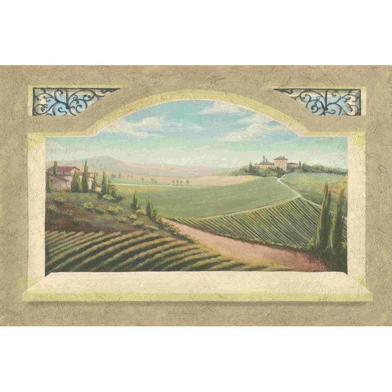 Vineyard Window I, H 8 po x l 12 po