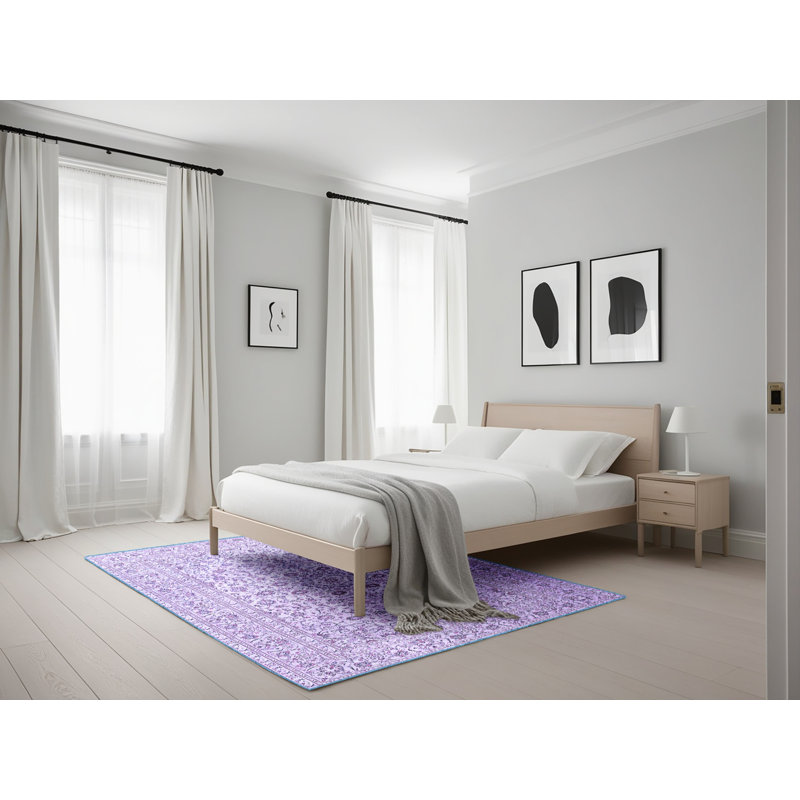 Jerad Oriental Indoor Rug, Rectangle 5' x 7'