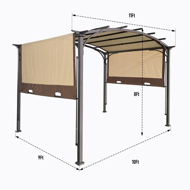 Pavillon de jardin 9 pi
