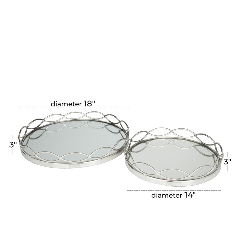 Stainless Steel Tray, Silver