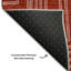 Tapis géométrique Premium lavable à la machine Harrietstown AMF1045-59459542