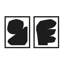 Study In Black. Set Of 2 by Michael Kempen-87228160-87228166