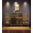 35.43" Brown Rectangular Solid Wood Wine Rack