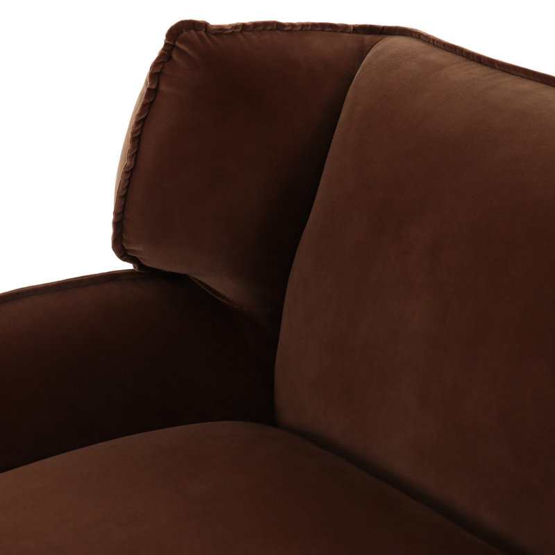 Garland Swivel Club Chair, Surrey Ochre Performance Velvet